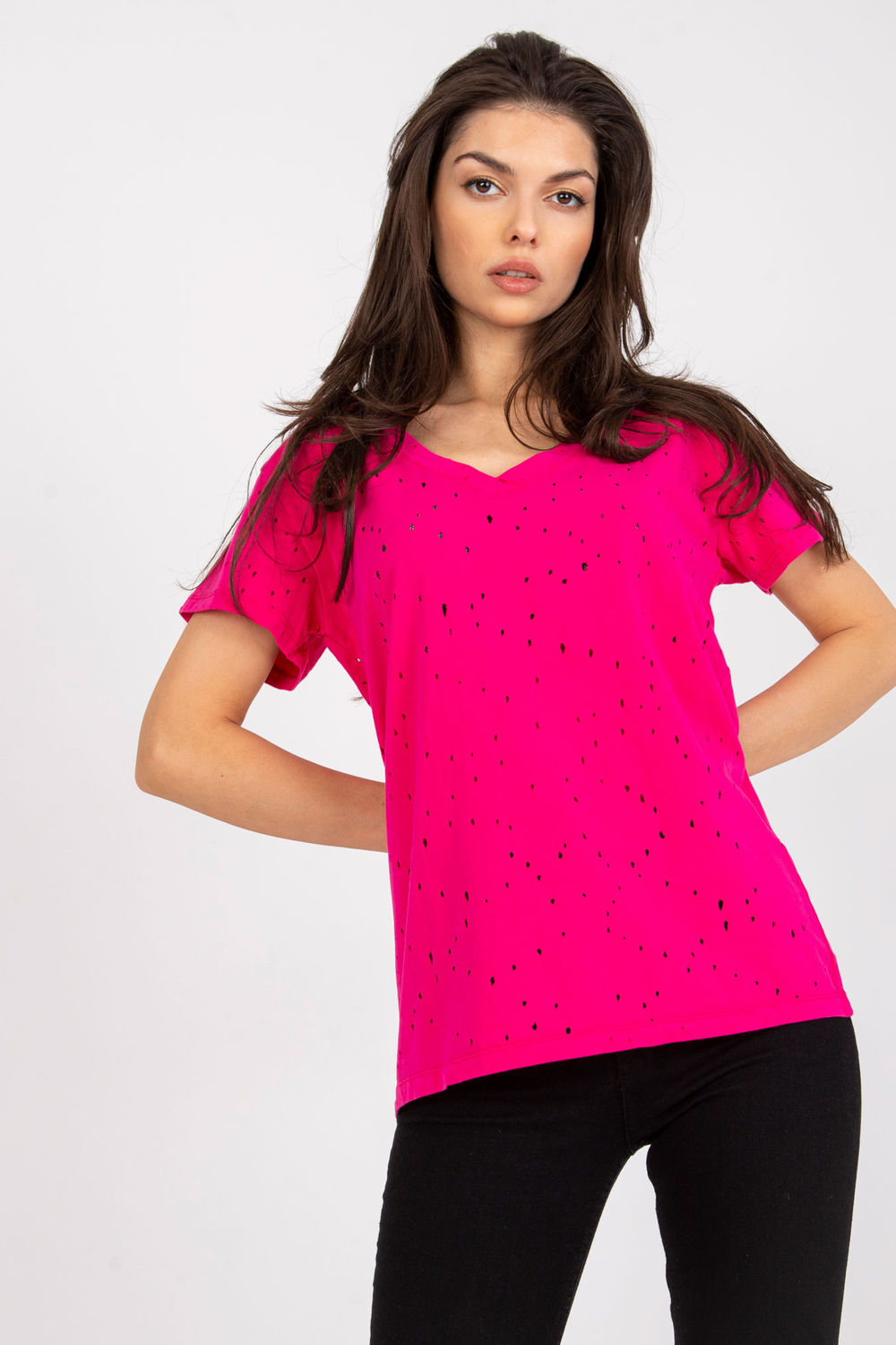 Women's T-shirt model 166495 - Ladies Casual Spring / Summer Top