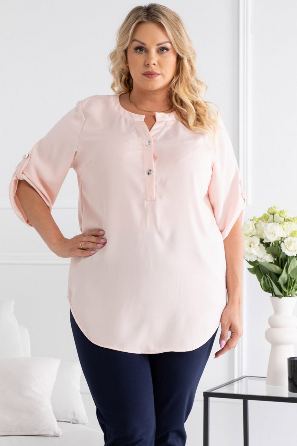 Women's Plus size blouse model 168993 - Ladies Casual & Formal Clothing - Spring & Summer Wear