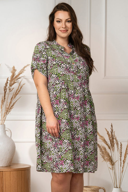 Women's Plus size dress model 169052 - Ladies Casual & Formal Clothing - Spring & Summer Wear