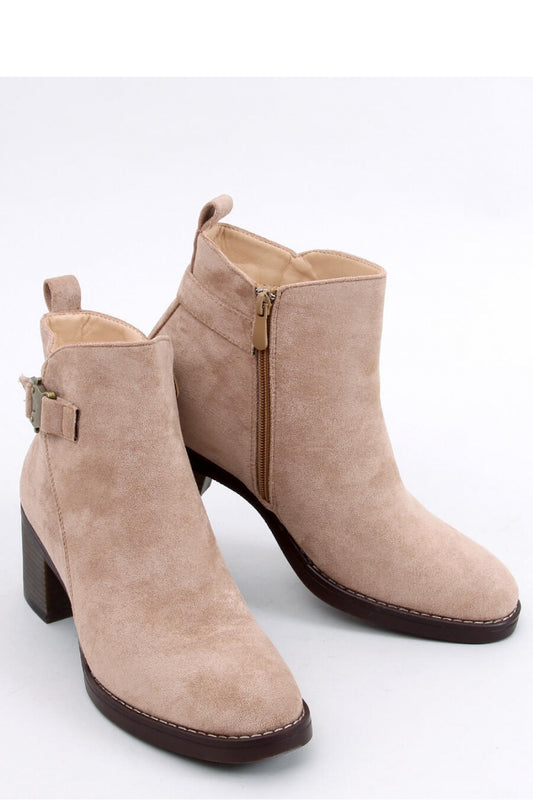 Women's Heel boots model 170305 - Ladies Footwear (Shoes) - Suede Eco-Leather (Organic)