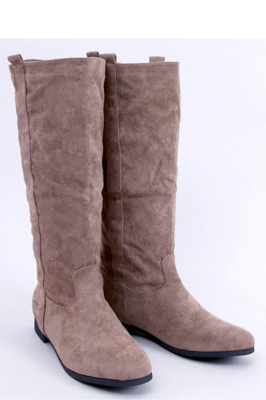 Women's Thigh-Hight Boots model 171612 - Ladies Footwear (Shoes) - Suede Eco-Leather (Organic)