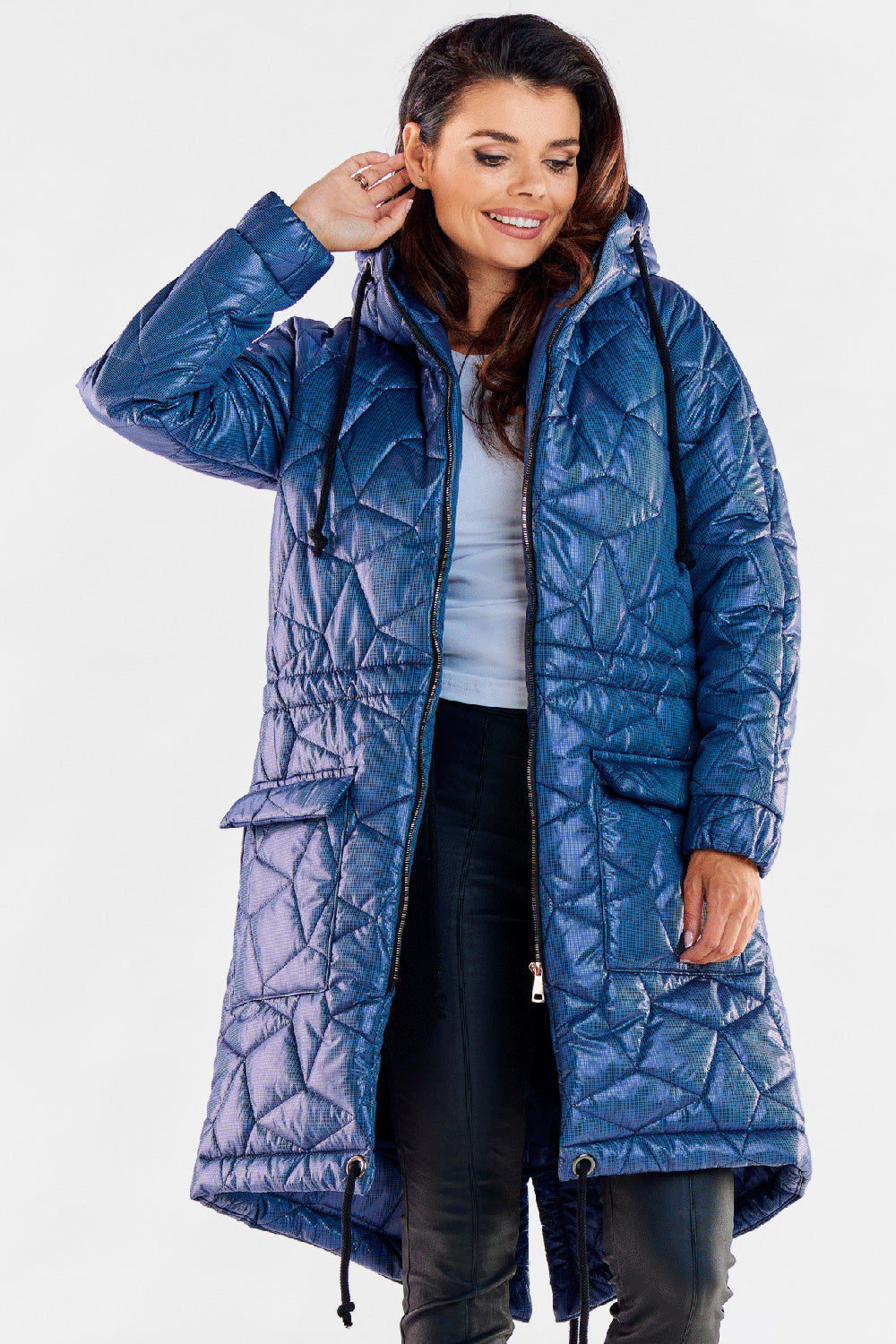 Women's Jacket model 173886 | Ladies Fall & Winter Clothes | Navy Color