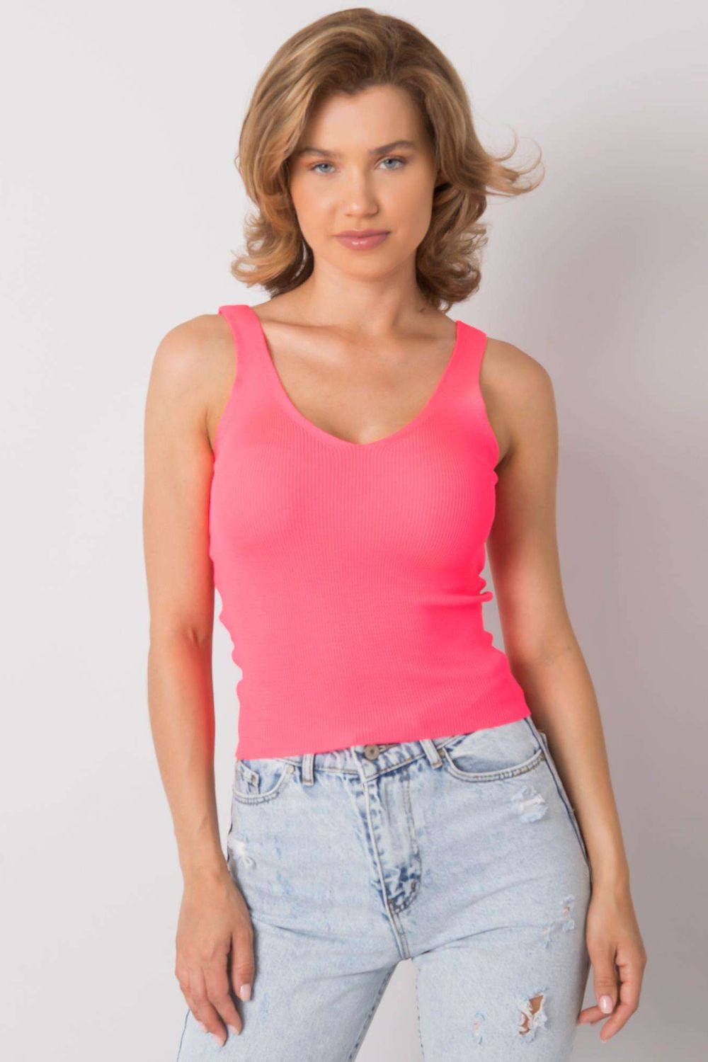 Women's Top model 181733 - Ladies Casual Spring / Summer Top - Pink Color