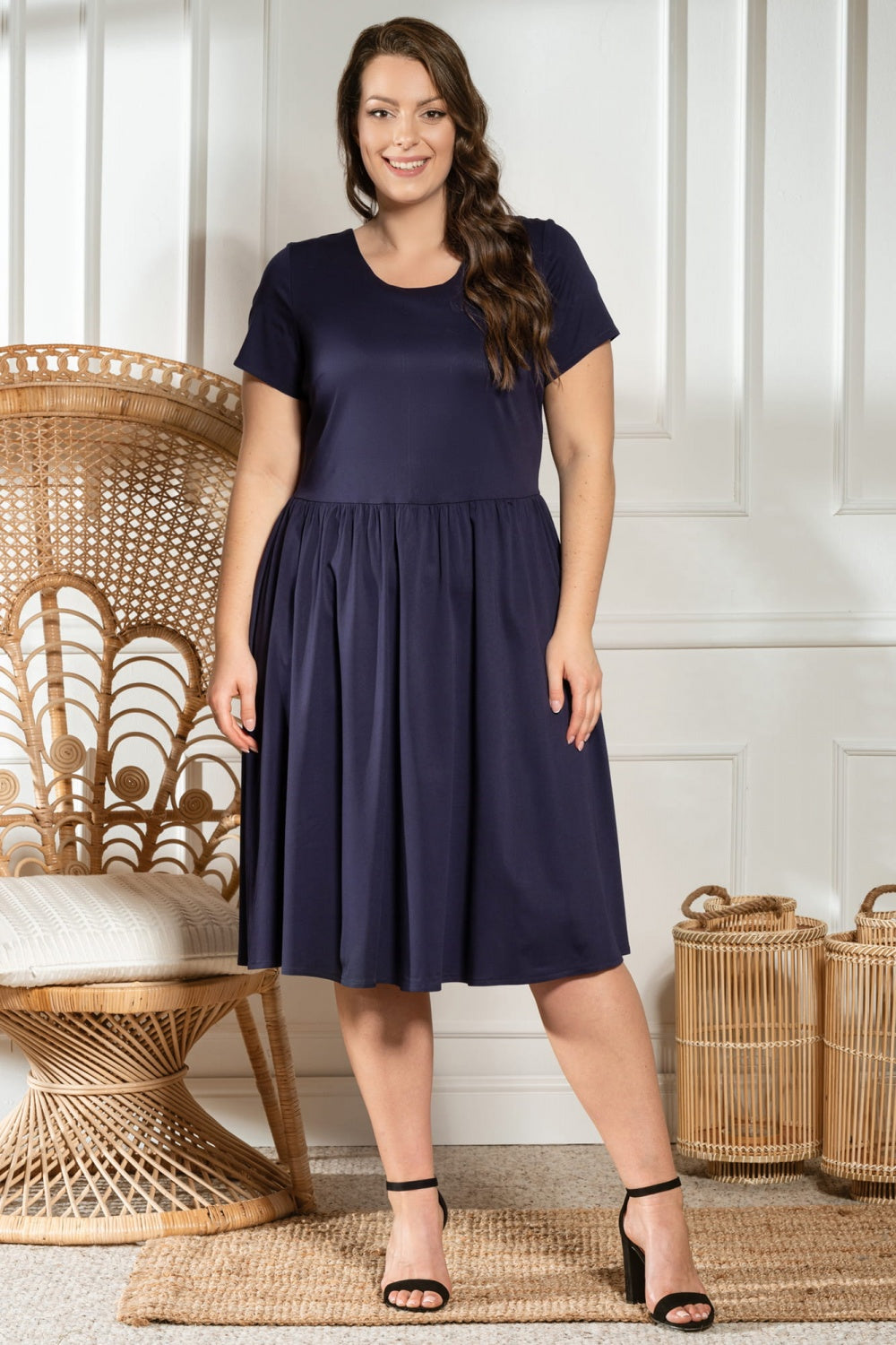 Women's Plus size dress model 183285 - Ladies Casual & Formal Clothing - Spring & Summer Wear