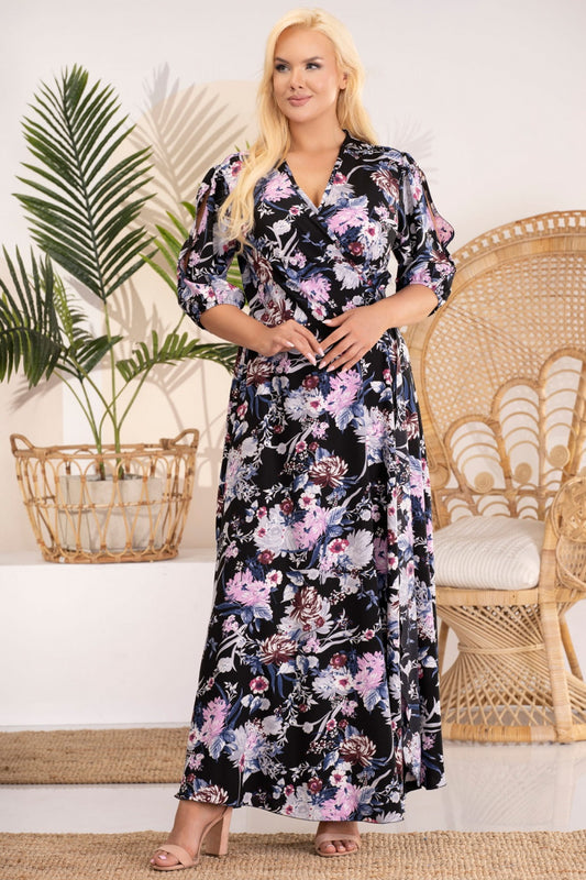 Women's Plus size dress model 183391 - Ladies Casual & Formal Clothing - Spring & Summer Wear